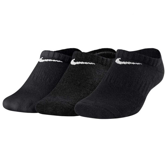 Kids' Nike Performance Cushioned No-Show Training Socks (3 Pair)